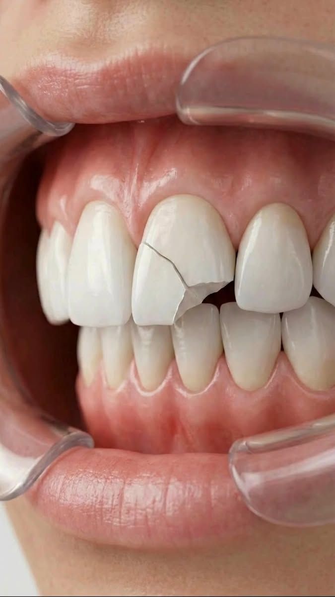 Broken tooth